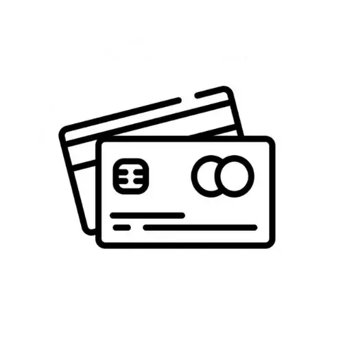 Major Credit Cards Accepted Icon